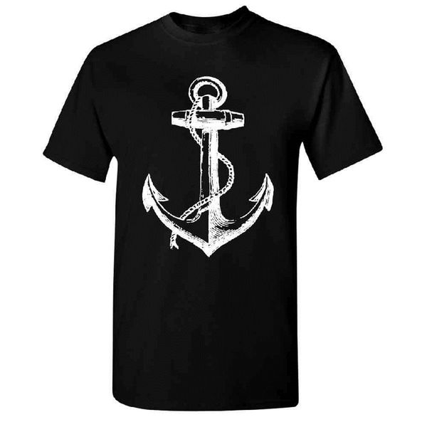 

white anchor men's t-shirt fashion quality brand new tee confortable tee shirt