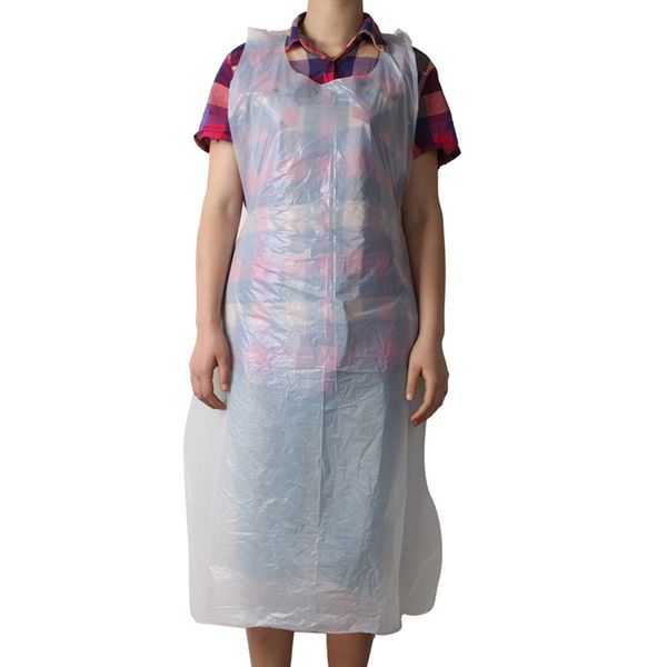 

aprons 10pcs/set disposable kitchen apron transparent easy for women accessories men cooking use kitc j2i6