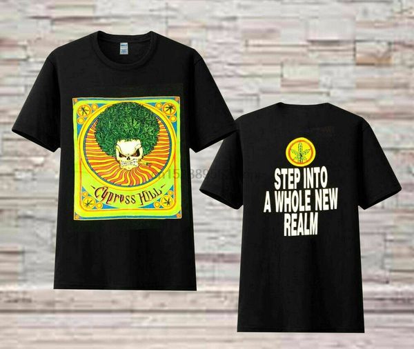 

новые популярные cypress hill t-shirt 1993 черный размер s в 2xl