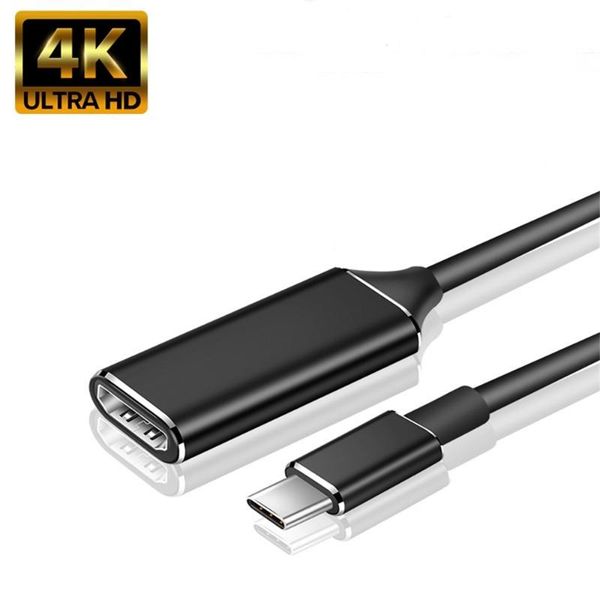 

type c to hdmi adapter 4k 30hz 3.1 usb-c to hdmi male female converter for macbook huawei matebook smasung usb-c adapter