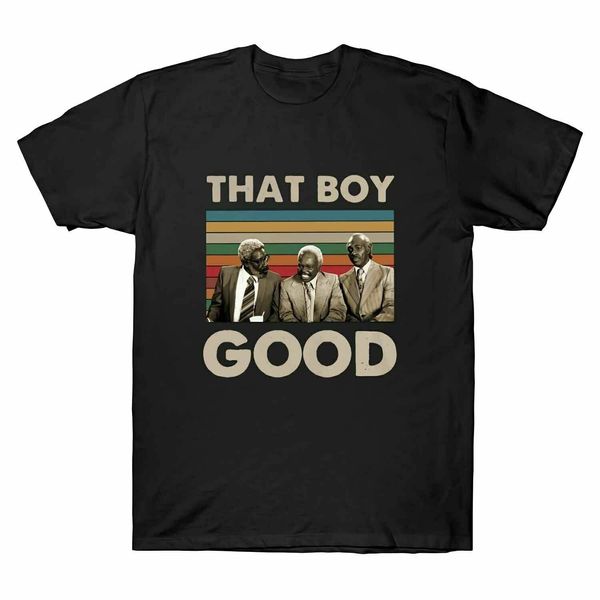 

new that boy good retro t shirt men women coming to america 80's funny movie parody tee shirt basic models