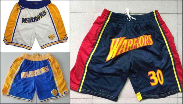 

золотой штат воины мужчины just don nba swingman баскетбол шорты, Black