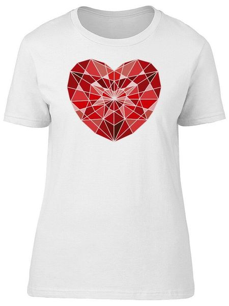 

red diamond heart, love men's tee -image by birthday gift tee shirt
