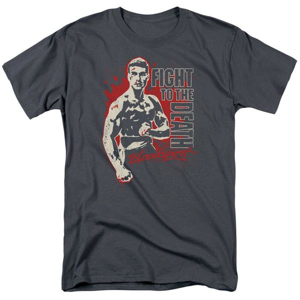 

bloodsport movie to the death licensed t-shirt cool gift personality tee shirt