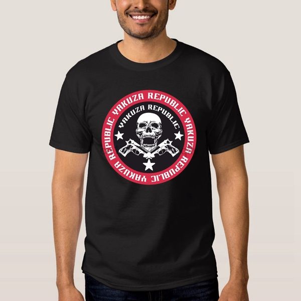 

yakuza необычные футболки для mens +2018 logo t-shirt hop мужчины футболочку