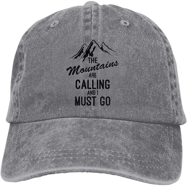

ball caps the mountains are calling and i must go soft casquette cap vintage adjustable baseball, Blue;gray