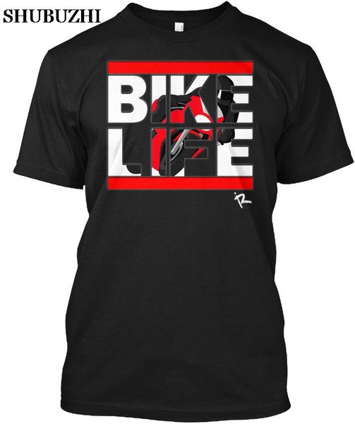 

bikelife красный - велосипед жизнь tee футболка