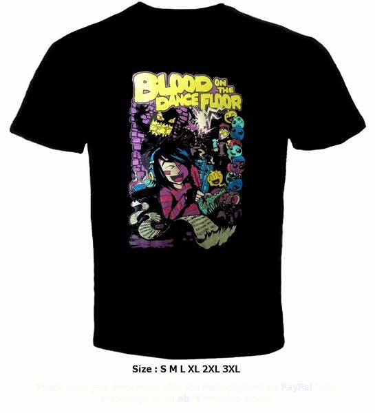 

men's blood on the dance floor t shirt printed t shirts short sleeve funny tee