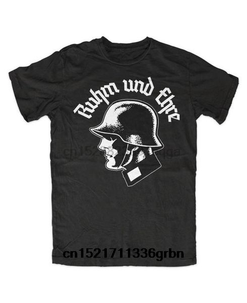 

men t shirt ruhm und ehre wehrmacht ww2 deutschland reichsadler neu schwarz tee shirt graphic tees