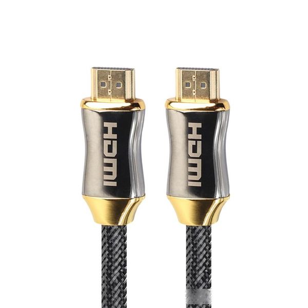 

premium braided hdmi cables 4k v2.0 ultra hd cable for hd tv lcd lapprojector computer 5m 10m jk2008xb