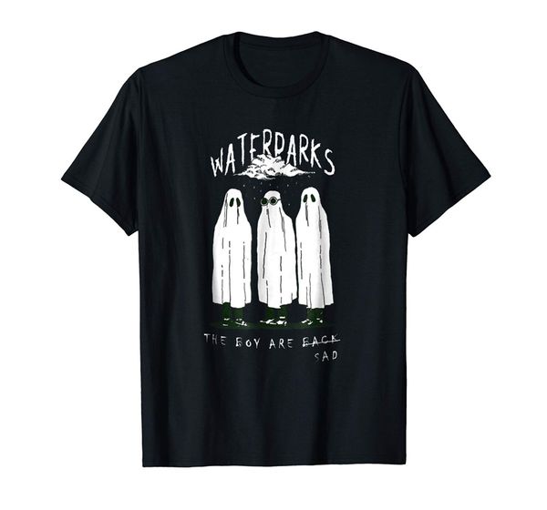 

waterparks the boy are sad funny christmas black t- shirt new funny tee shirt