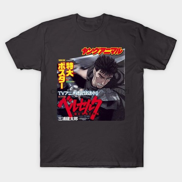 

men tshirt berserk manga cover berserk t shirt women t-shirt tees top
