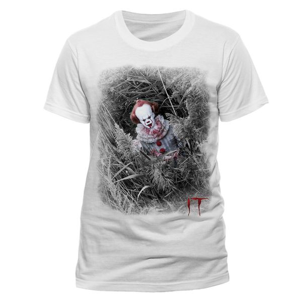 

it - pennywise the dancing clown hidden white t-shirt (brand new) tee shirt