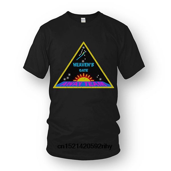 

classic tee shirts heaven`s gate away team t-shirt - comet sekte sect community logo