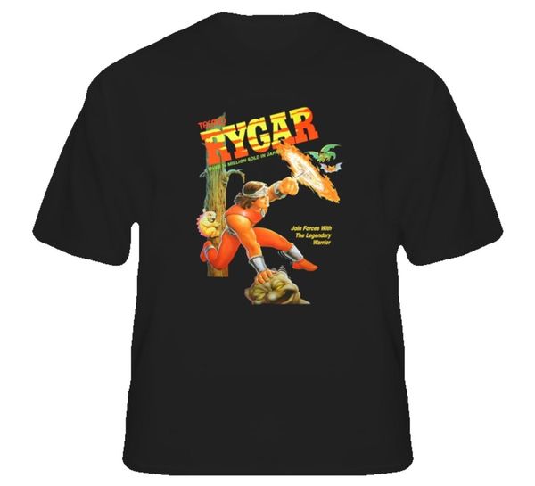 

rygar nes retro box video game t shirtcartoon t shirt men new fashion tshirt funny