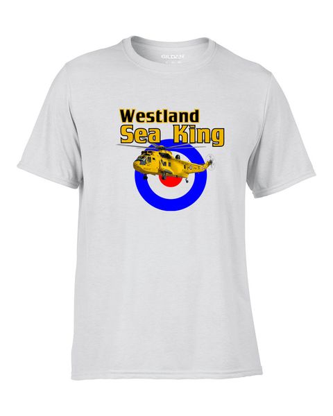 

westland sea king rescue helicopter t shirt cartoon t shirt men new fashion tshirt funny
