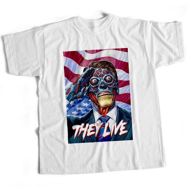 

they live movie film t shirt halloween 80s sci fi scary horror