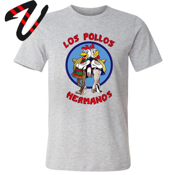 

мужская мода футболка 2020 лето los pollos херманос футболка мужчины chicken brothers толстовка tshirt hipster горячего tops продажа