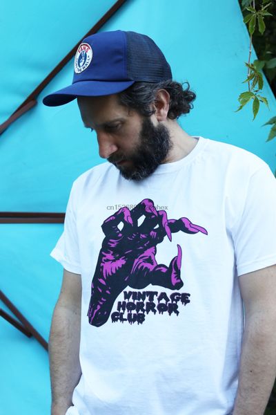 

the vintage horror club official t-shirt men t shirt