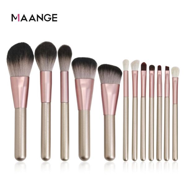 

makeup brushes maange 10/11/12pcs/set set for cosmetic foundation powder blush eyeshadow blending make up brush beauty tool kits
