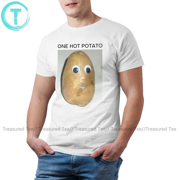 

potato t shirt one potato t-shirt men cotton tee shirt 5xl awesome beach graphic short sleeve tshirt