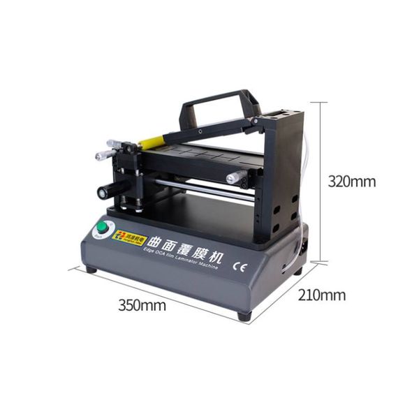 

ly 976 all in one semi-auto vacuum oca film laminator with 1 universal flat and 5 edge screen moulds s7 s8 s8+ s9 s9+220v 110v