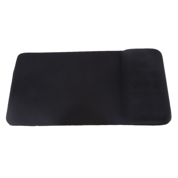 

non-slip rubber mouse pad with gel wrist rest support for lapdesktop