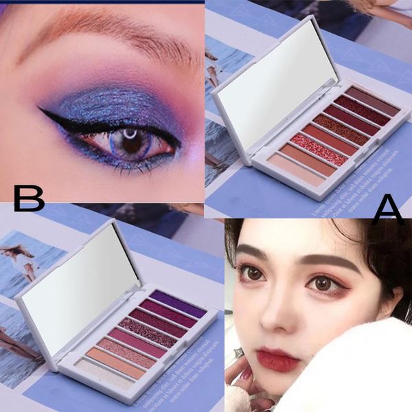 

eye shadow c mashed potatoes eyeshadow palette glitter cosmetics makeup 8 color