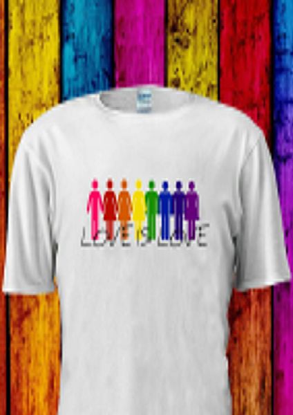 

2020 fashion love is love lgbt gay lesbian t-shirt men women tee shirt