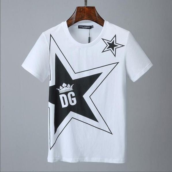 

summer paris mens luxury clothing drill t-shirt diagonal letter print t shirt fashion t shirts womens designer tshirts casual#21, White;black