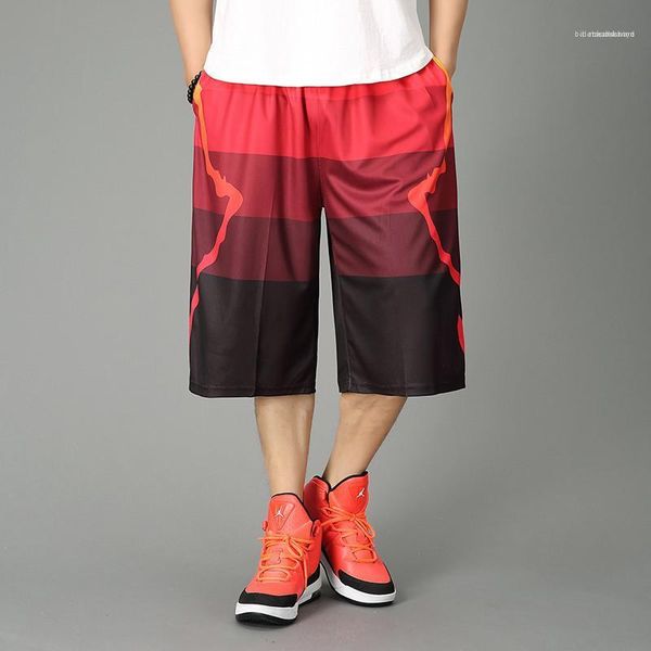 

designer shorts casual panelled trend sports pants breathable loose homme clothing plus size loose mens summer, White;black