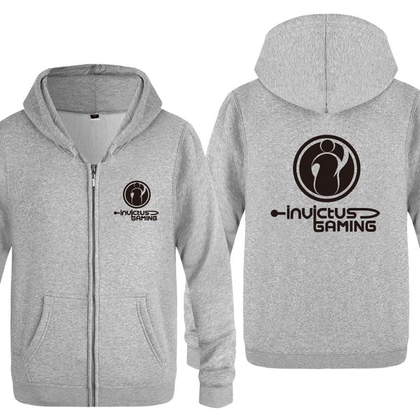 

dota dota2 game sweatshirts men 2018 mens zipper hooded fleece hoodies cardigans