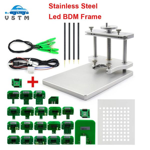 

led bdm frame ecu ramp adapters dimsport bdm probe adapters full set ktag kess dimsport probe adapter 22pcs adapter
