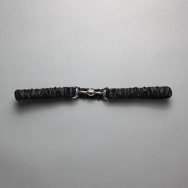 

simple and versatile black elastic decorative belt for women with skirt, coat, sweater, waistband and elastic waistband, Black;brown