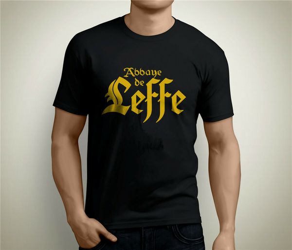 

leffe t-shirt pub бар футболка черная для любителей пива из «belgian abbey street wear fashion tee shirt