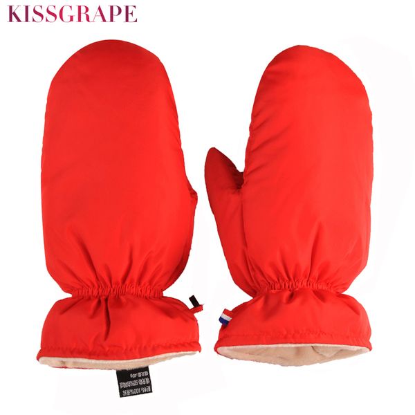 

five fingers gloves women duck down breathable for winter female outdoor sports cycling skating skiing warm teenager girl, Blue;gray