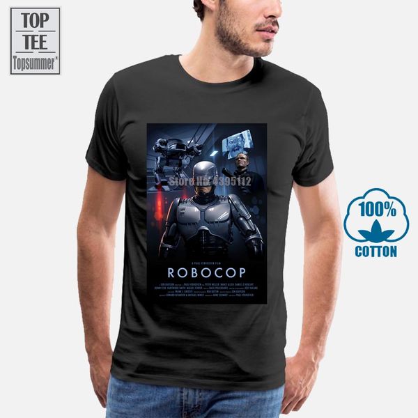 

robocop science fiction superhero action movie your move creep t shirt