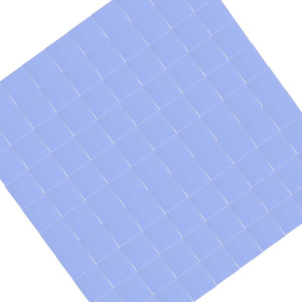 

100pcs 10x10x1mm silicon thermal pad heatsink conductive insulation paste -shopping