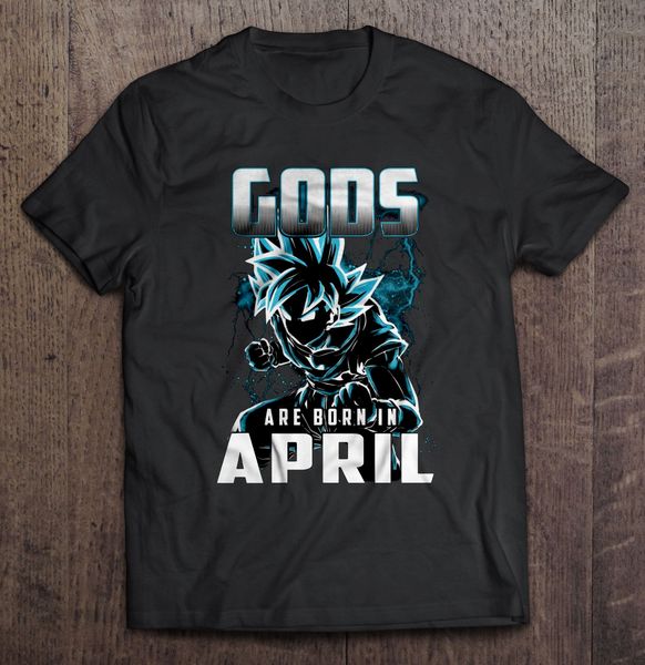 

men t shirt gods are born in april(1) women t-shirt