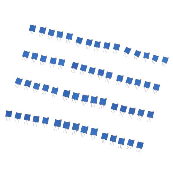 

60 pieces 12 value 100 ohm - 500k ohm variable resistors potentiometer kit