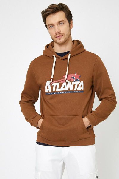 

koton male coffee sweatshirt 0 kam71146mk, Black