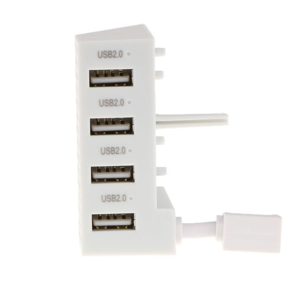 

4 ports usb 2.0 hub high speed expansion adapter splitter for microsoft xbox one s console