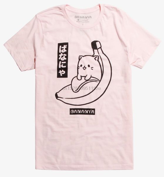 

bananya line pink t shirt harajuku streetwear shirt men new licensed official