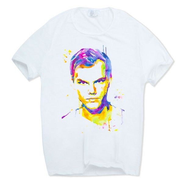 

avicii t-shirt o-neck short sleeves shirt casual fashion summer for men short fitness clothing o-neck tee shirt