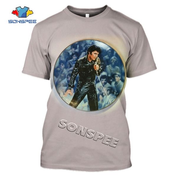 

summer homme pullover elvis presley the king men 3d print shirts humor hippie hentai men clothing