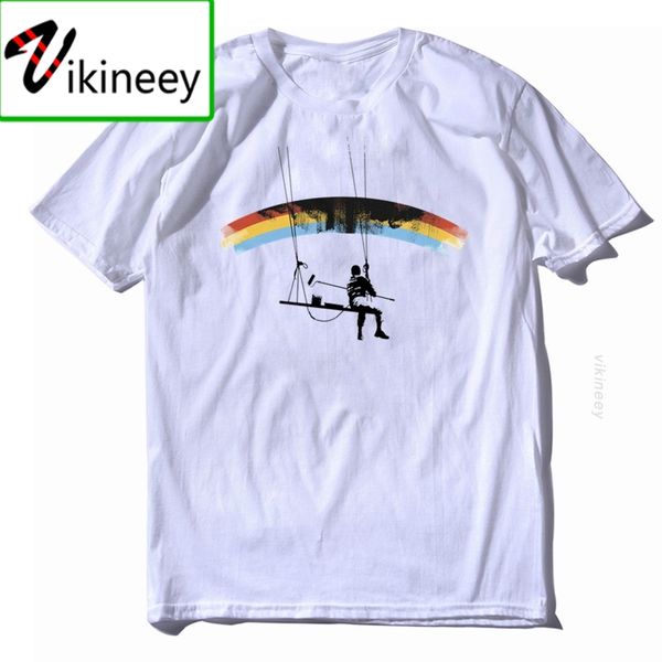 

punk смешных людей тенниска вскользь холодные летние мужчины tshirt о-образный вырез свободных мужчин футболка мужские футболки