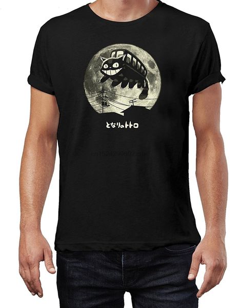 

мой сосед тоторо котобус t-shirt - studio ghibli вдохновленный men comedy футболка мужская с коротким рукавом футболки