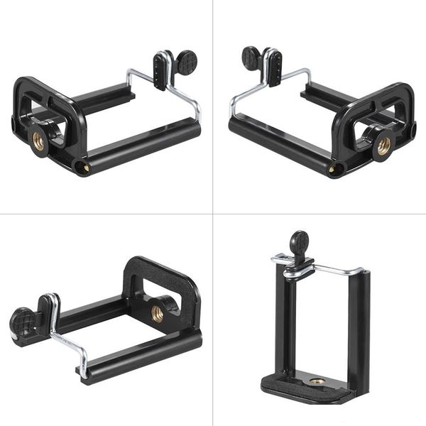 

universal adjustable phone holder clip extendable stand bracket for selfie self-timer monopod tripod for iphone 7 6s 6 5s 5 samsung sony