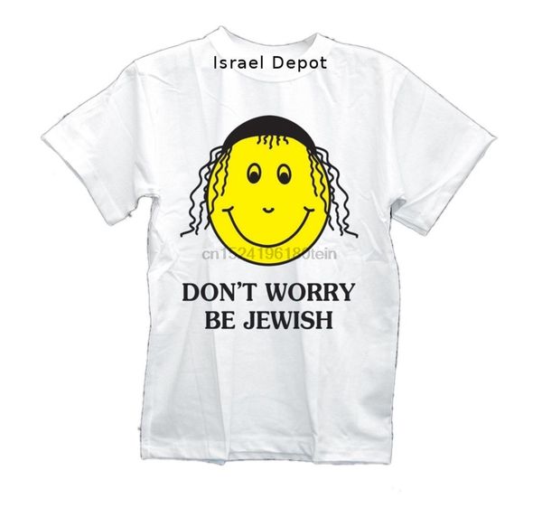 

dont worry - be jewish funny t-shirt s m l xl xxl 3xl 4xl