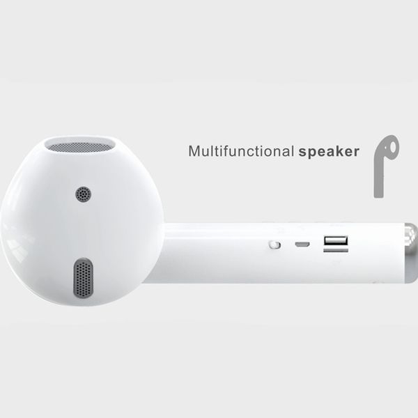 

Giant Headphones Bluetooth Speaker Earphone Mode Wireless Portable Speaker Music Loudspeaker Support FM Radio Mic TF Card AUX Cable